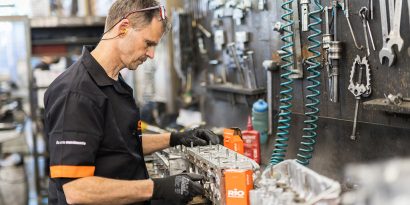 Reparación del motor