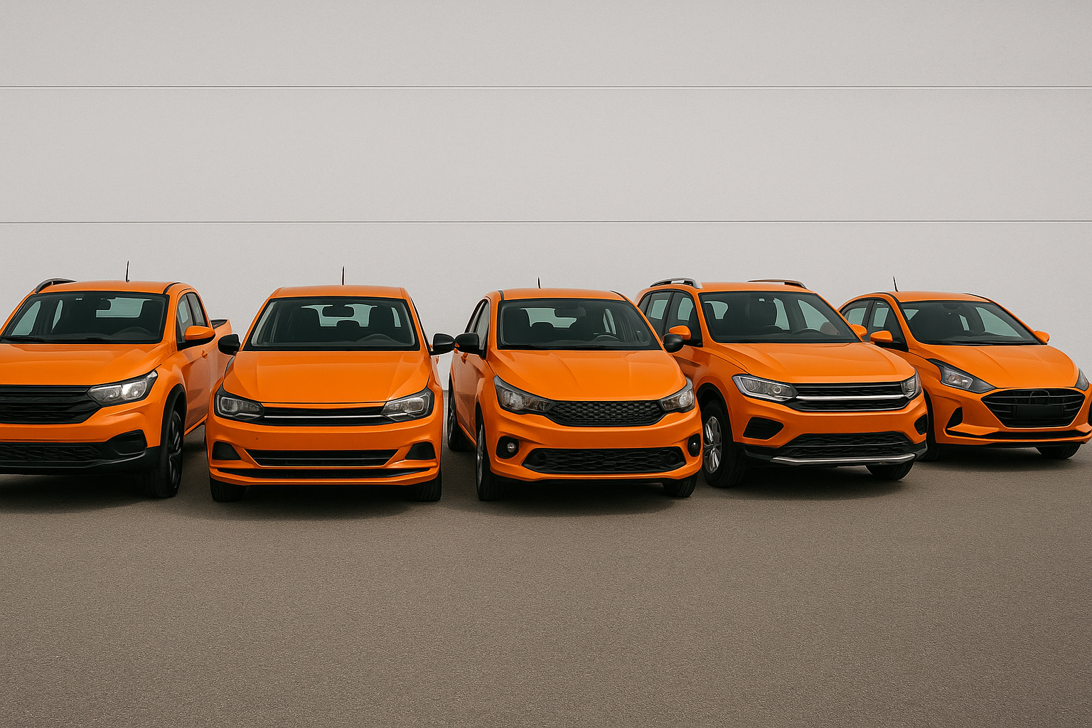 Os 5 carros mais vendidos de 2025 e o papel das peças de reposição no pós-vendas